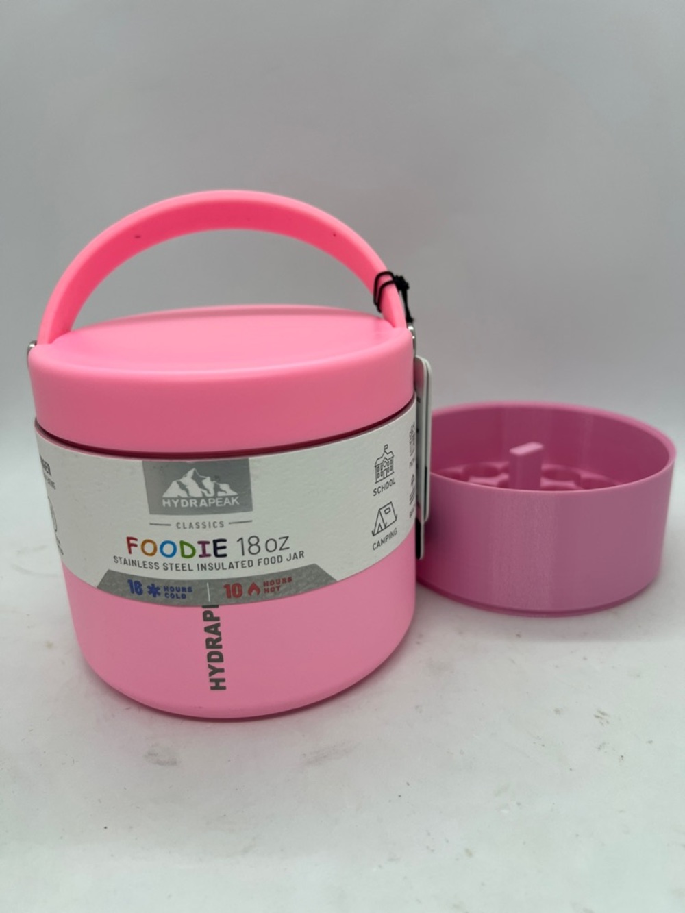 Hydrapeak Food Jar Insulated Stainless Steel Plus Peptide Storage Container NWT - Picture 2 of 7
